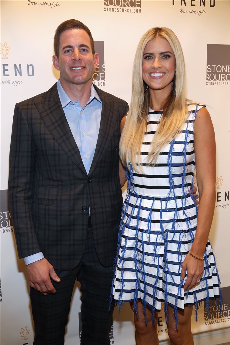 Gambar: Tarek and Christina, TV's Favorite House Flippers, Featured at TREND/Stone Source Event in New York
