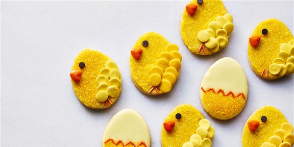 Martha's Easter Chick Cookies