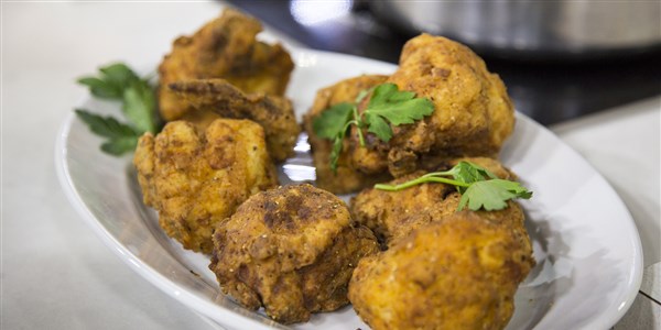Cerah Anderson's Easy Buttermilk Poached and Fried Chicken