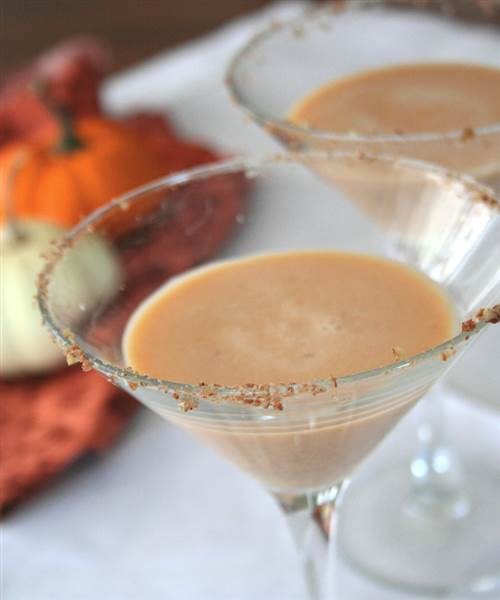感謝祭 cocktail: pumpkin pie martini