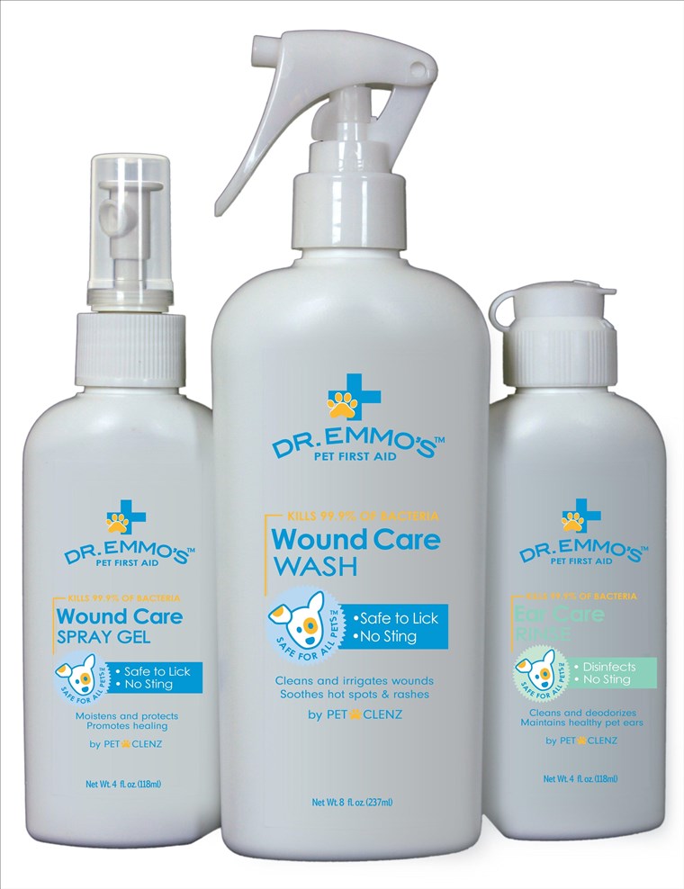 Se your pet gets a scrape while at the beach or just a nick from grooming, these products can help.