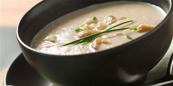 Kastanye, Celery Root and Apple Soup