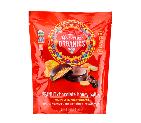 Surgawi Organics Peanut Chocolate Honey Patties