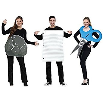 岩 Paper Scissors costume