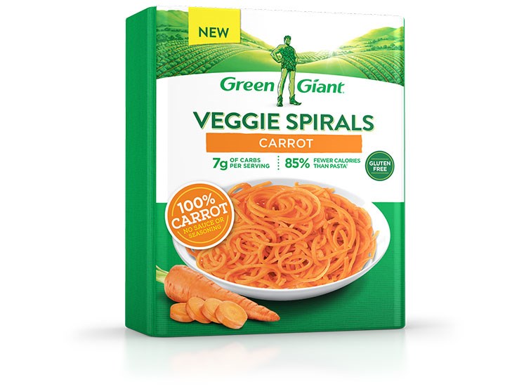녹색 Giant Veggie Spirals Carrot