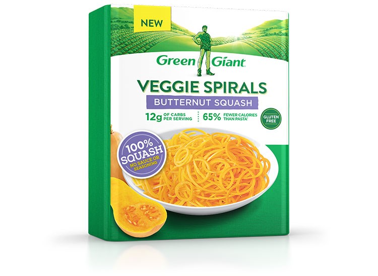 녹색 Giant Veggie Spirals Butternut Squash