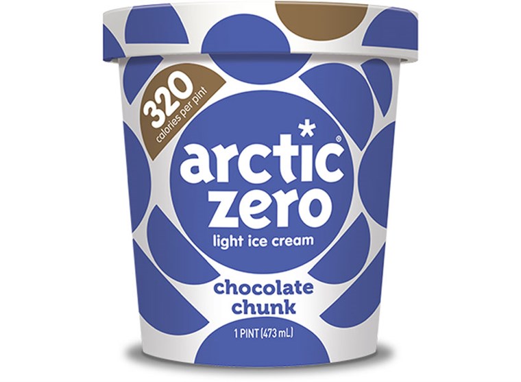 artico Zero Chocolate Chunk Light Ice Cream