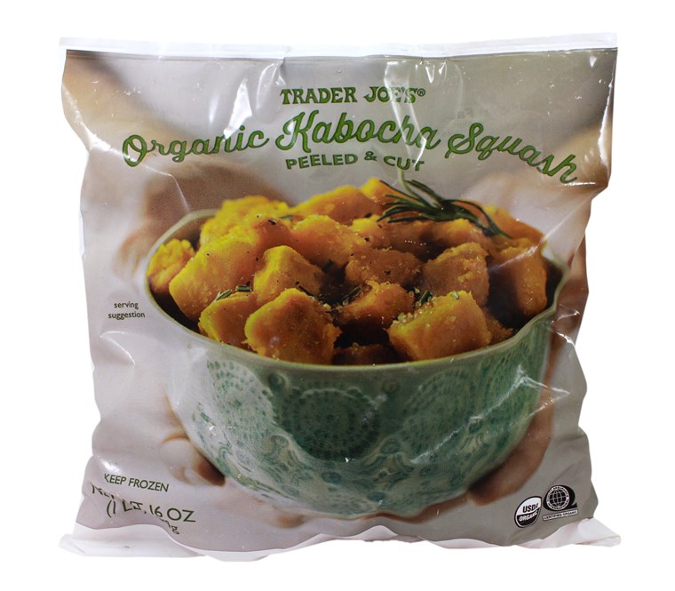 베스트 healthy Trader Joe's products: Frozen Kabocha squash