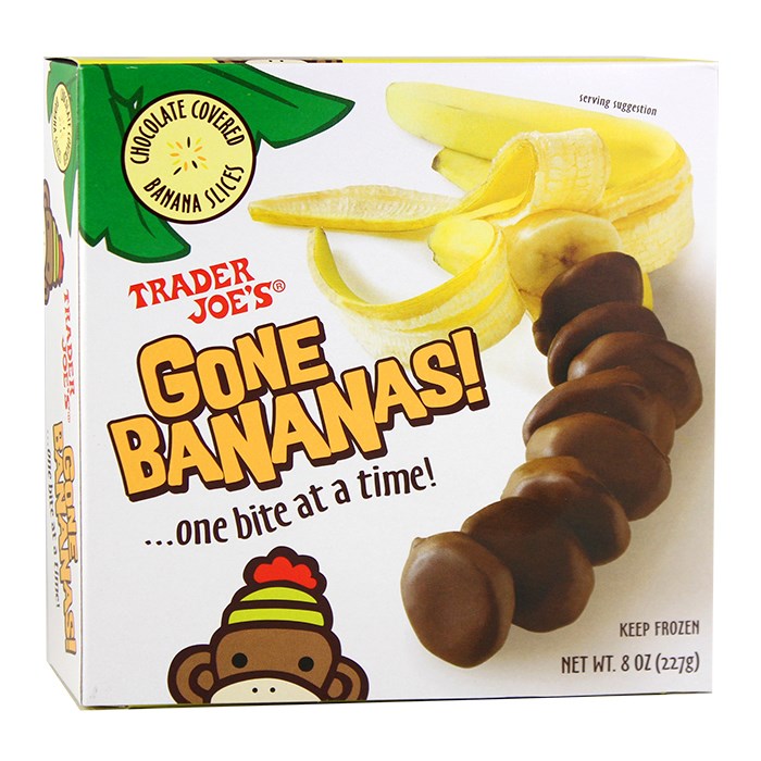 トレーダー Joe's Gone Bananas Chocolate Covered Bananas