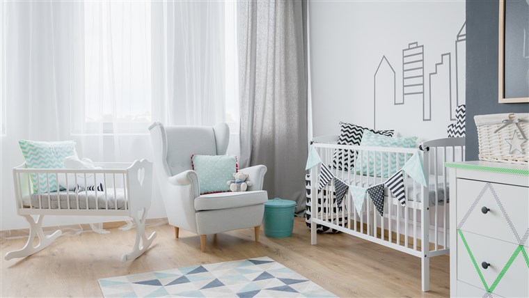 Genere neutro nursery, baby's room