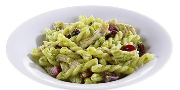 ジェメリ with Kale Pesto and Olives