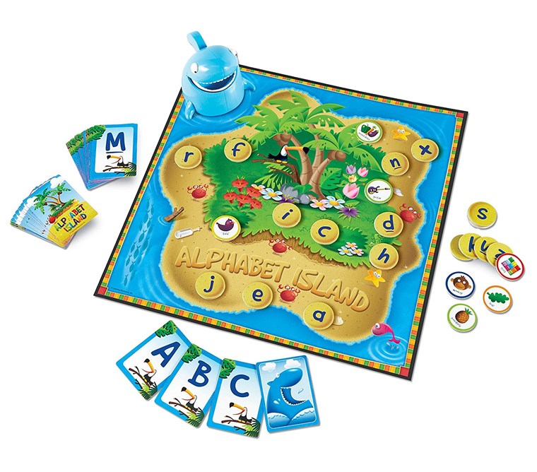 Belajar Resources Alphabet Island Game