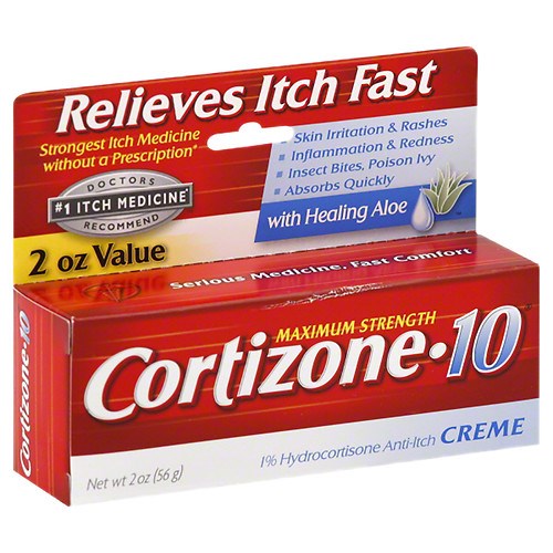 Cortisone anti-itch cream