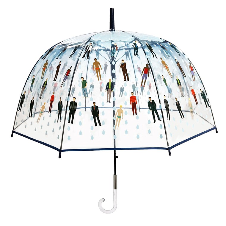 비가 오는 men umbrella