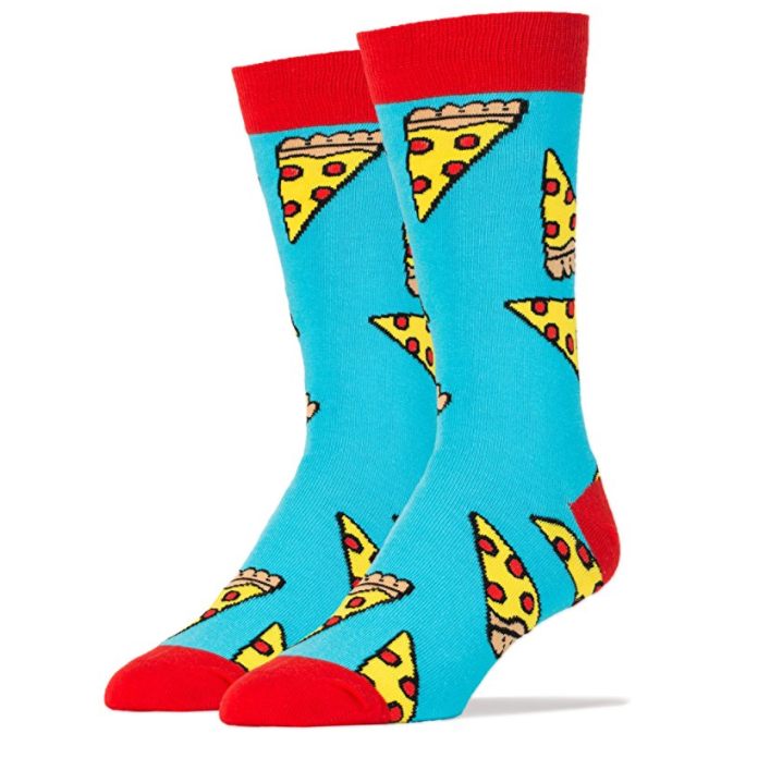 Ohhh yeah pizza socks