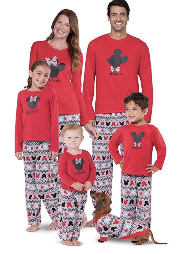 パジャマグラム Mickey Mouse and Minnie Mouse Matching Family Pajamas