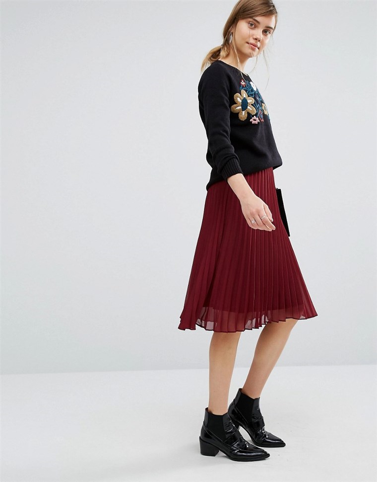 ベラ Moda pleated skirt