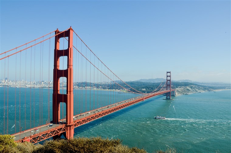 태평양 Coast Highway: Golden Gate Bridge