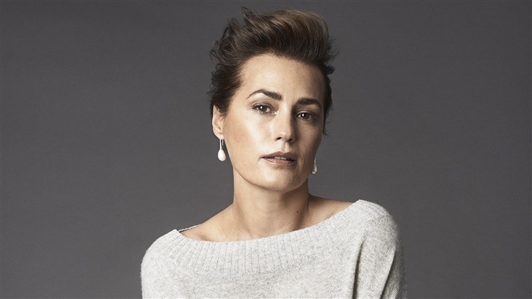 그만큼 Winser London Autumn Winter 2014 campaign features model Yasmin Le Bon, 49.