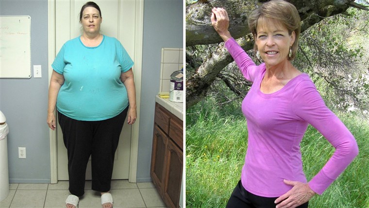 다이앤 Naylor before and after weightloss
