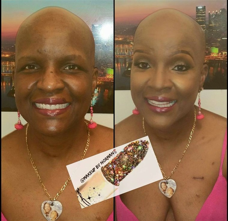 Dandan artist Norman Freeman offers free makeovers to cancer patients.