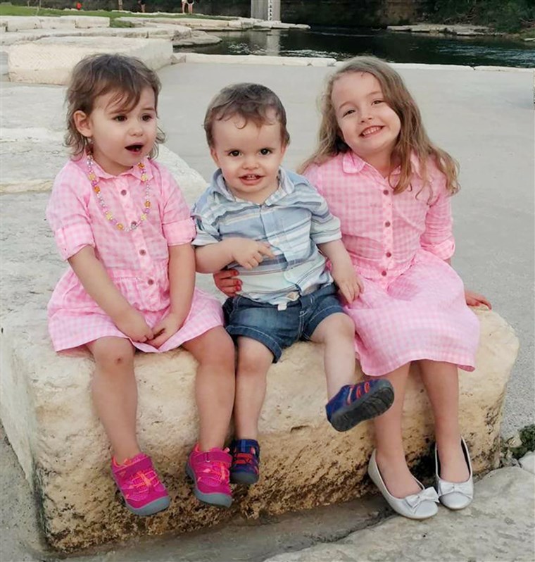 Itu Kraszewski always dreamed of having a big family. After Revee almost died giving birth to Audrey, 5, they adopted Raelynn, 3, and felt surprised to learn only a few weeks later that Revee was pregnant again with Wyatt.