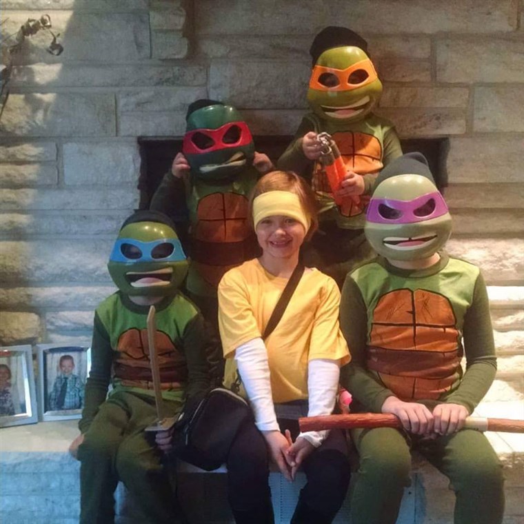 십대 Mutant Ninja Turtles Halloween