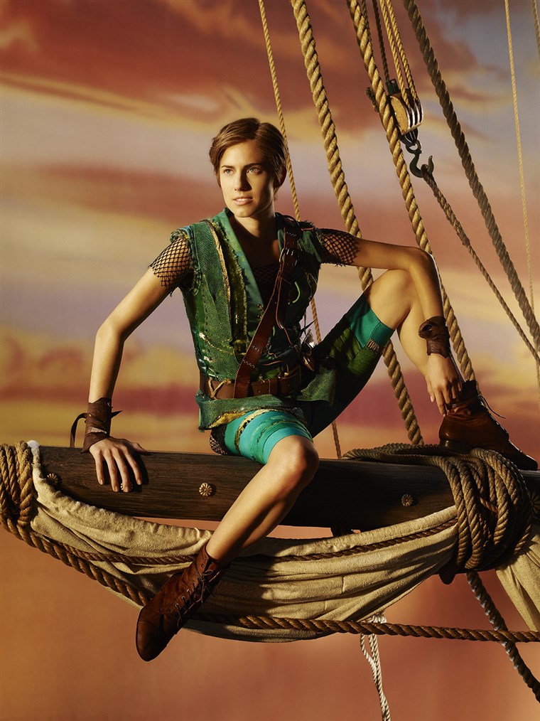 アリソン Williams sets a course for adventure as the newest Peter Pan.