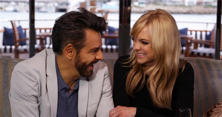 OVERBOARD interview on TODAY, from left: Eugenio Derbez Anna Faris, 2023.