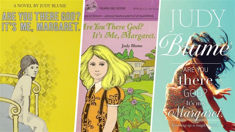 Judy Blum's book covers.