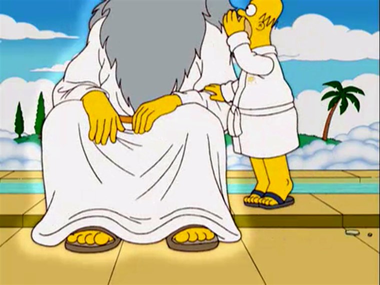 하나님 and Homer Simpson
