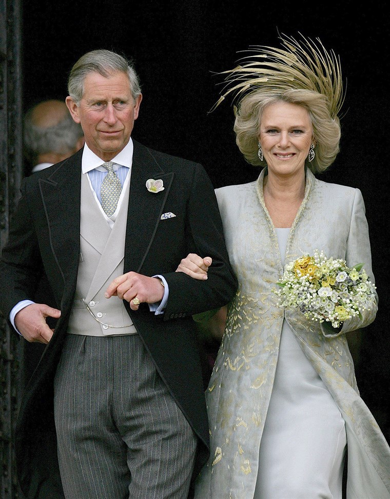 英国's Prince Charles and his wife Camilla