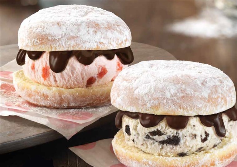 Baskin-Robbins Donut Ice Cream Sandwiches