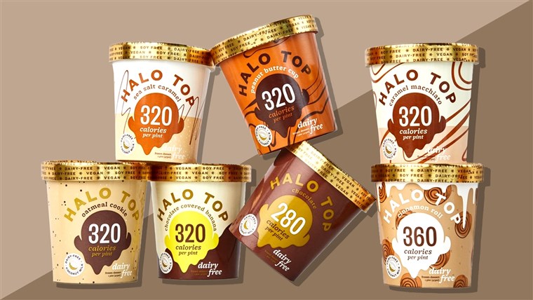 ビーガン Halo Top Ice Cream