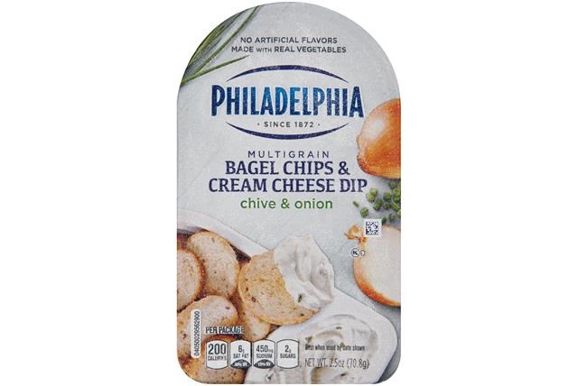 Philadelphia Multigrain Bagel Chips & Cream Cheese
