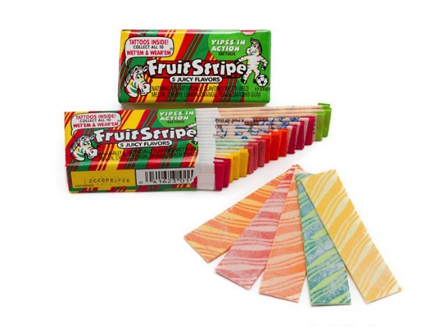 과일 Stripe Gum