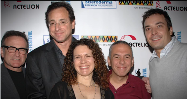 남자 이름 Williams, Bob, Susie Essman, Gilbert Gottfried and Jimmy Fallon at the Scleroderma Research Foundation benefit in 2007.