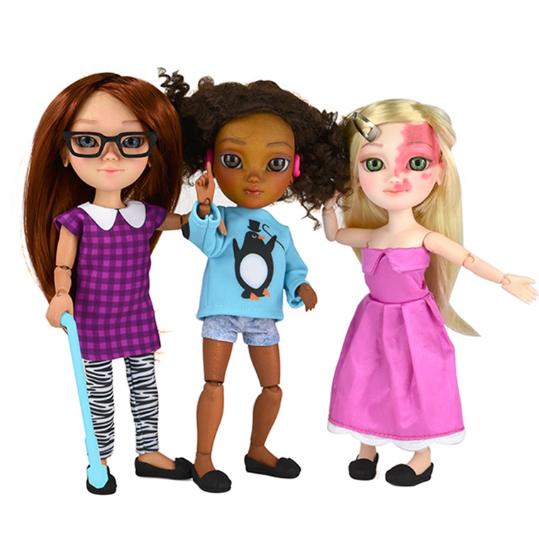 Mainan Like Me Campaign Inspires New Line of Dolls with Disabilities