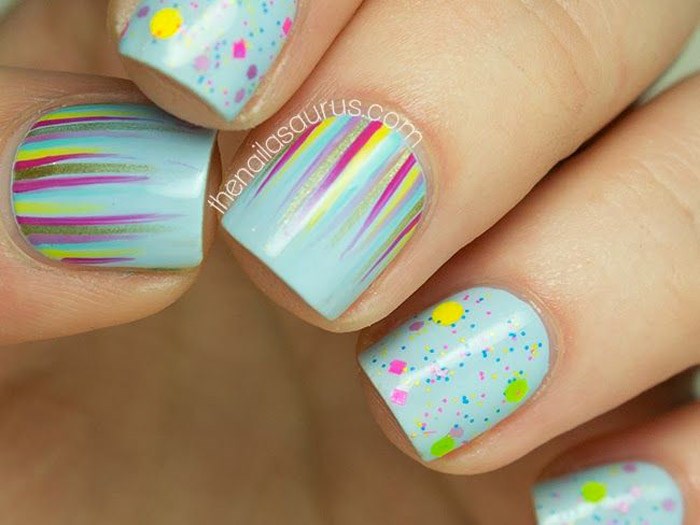 イースター nail art designs to DIY: