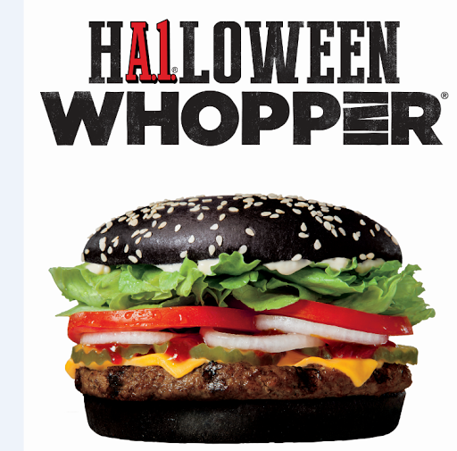 バーガー King's new Halloween Burger