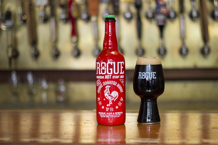 画像： Rogue Sriracha beer