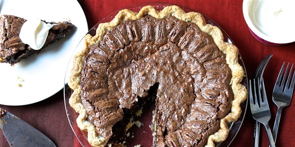 チョコレート Pecan Pie is the ultimate dessert