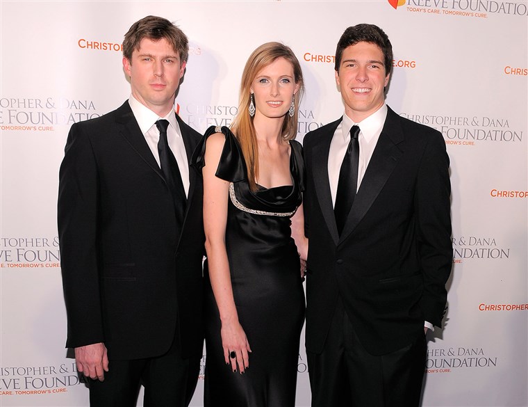 BARU YORK - NOVEMBER 17: (L-R) Matthew Reeve, Alexandra Reeve Givens and Will Reeve attend the Christopher & Dana Reeve Foundation's A Magical Evening...