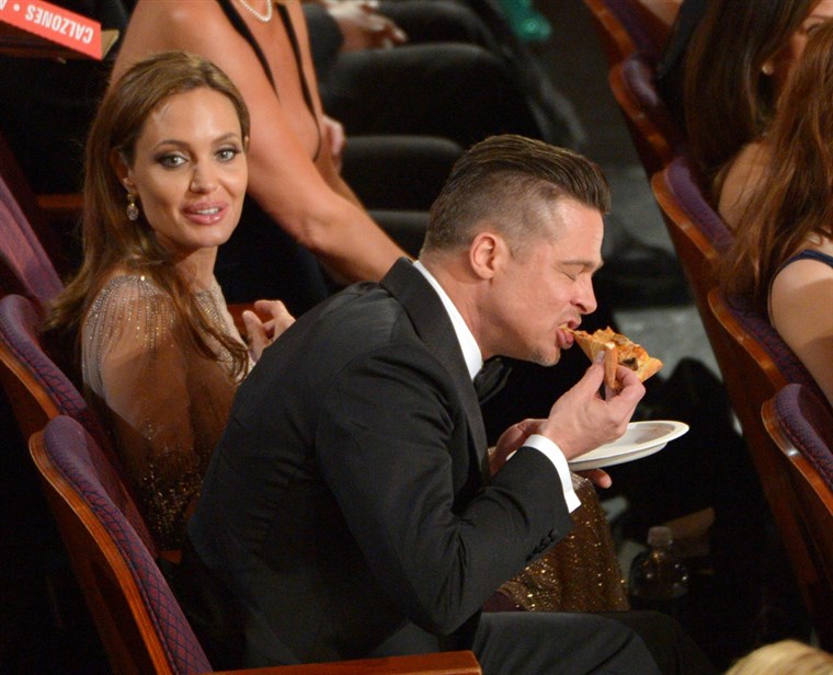 画像： Brad Pitt and Angelina Jolie