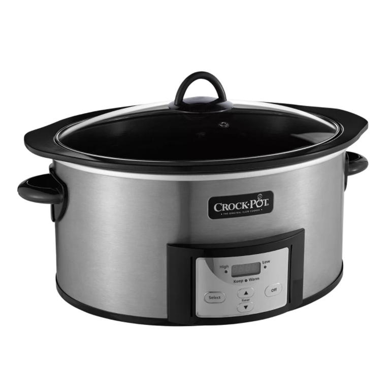 Moderno Crock-Pots feature removable interior pots that can be separated from the electric unit for washing.