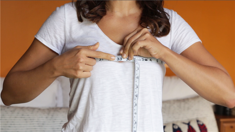 방법 to measure bra size