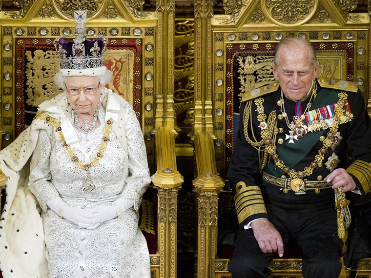 画像： Queen Elizabeth II and Prince Philip