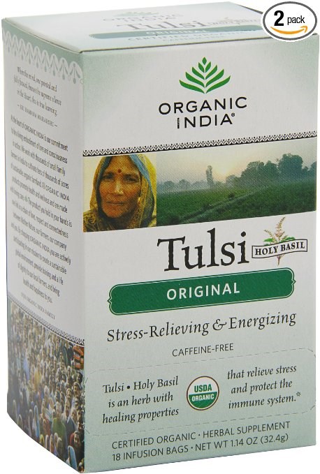 거룩한 Basil or Tulsi tea