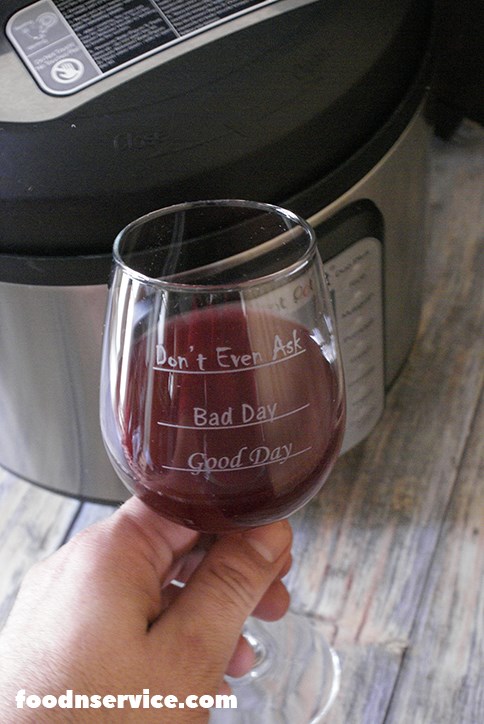 Saluti to you, Instant Pot, for helping me make some Instant Pot wine!