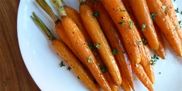 Balsamico-Miele Roasted Carrots 